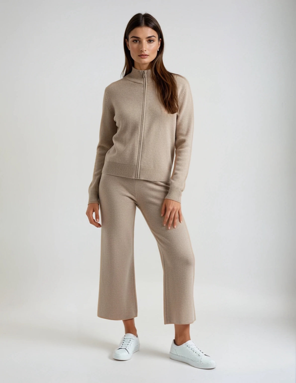 Ensemble beige intérieur molletonné